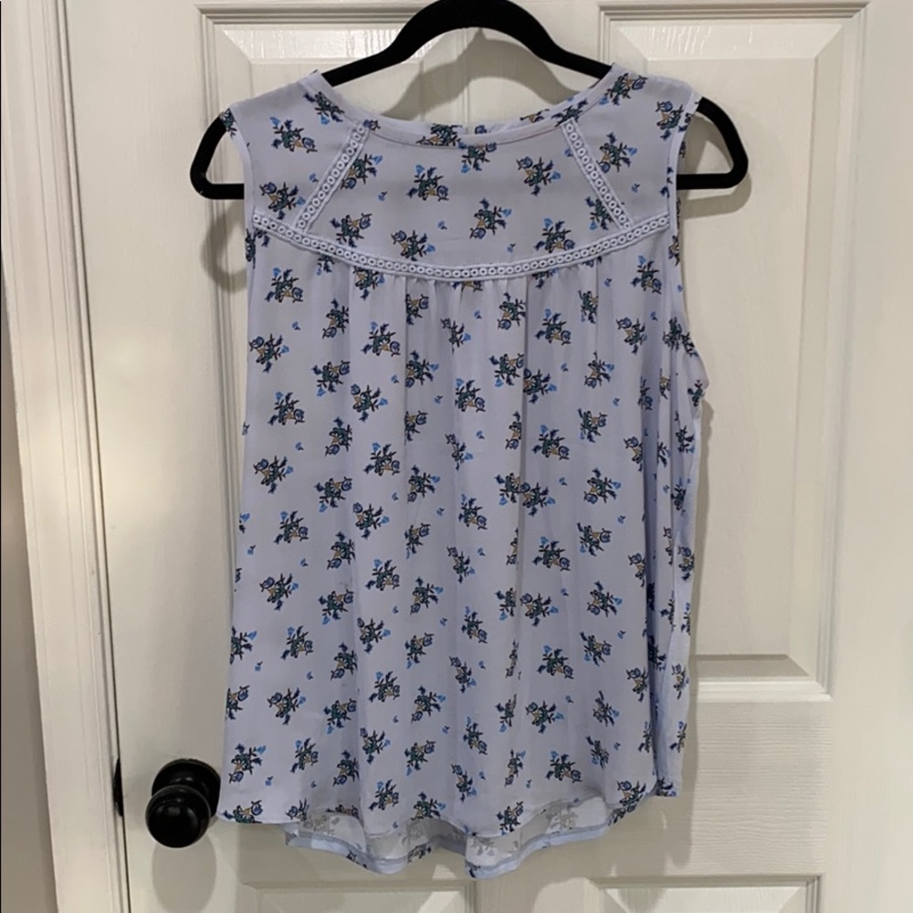 Floral tank blouse from loft